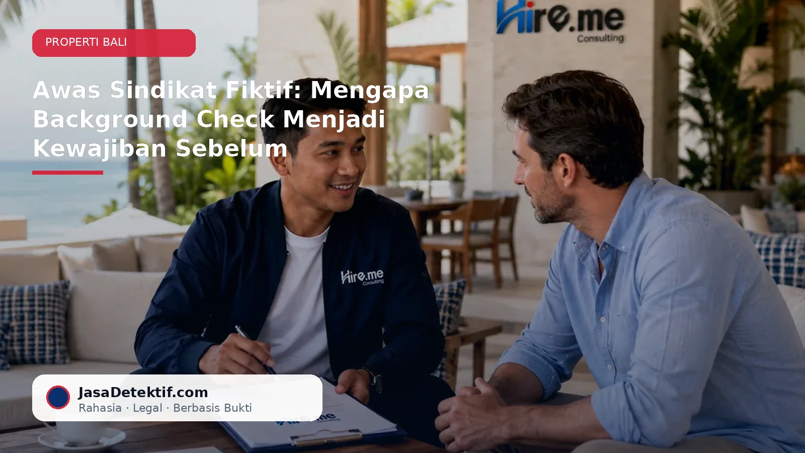 Background check sebelum investasi properti di Bali