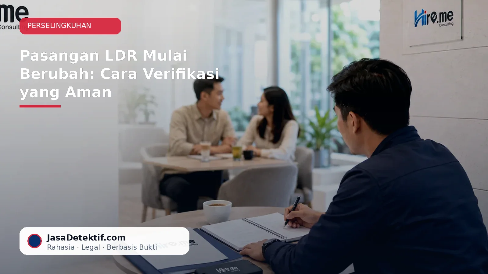 Konsultasi verifikasi pasangan LDR yang mulai berubah